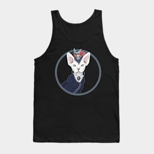 Victorian vampire kitten Tank Top